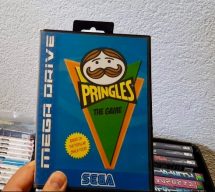 Pringles Homebrew-Game für den SEGA Mega Drive. (Bild: Rüdiger Dinges)