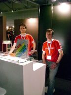 Enno Coners (rechts) und Sebastian Bach vom CSW-Verlag. (Bild: André Eymann)