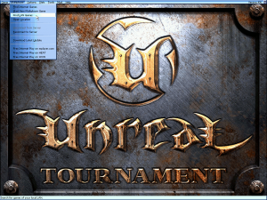 Der Startbildschirm von Unreal Tournament, Version 436. (Bild: André Eymann)