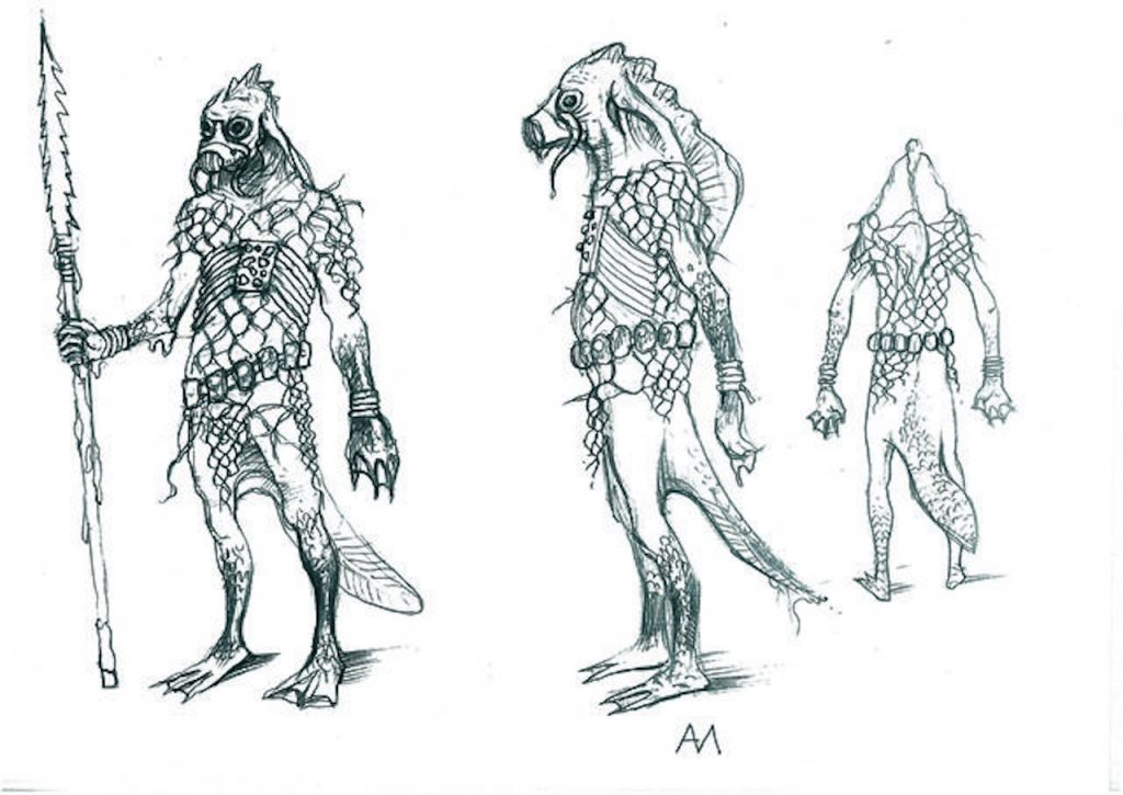 Konzeptzeichnung des Wodjanoi. (Bild: hexer.wikia.com)