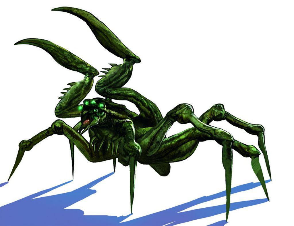 Grimmig: Konzeptzeichnung des Koschtschei aus The Witcher 1. (Bild: hexer.wikia.com)