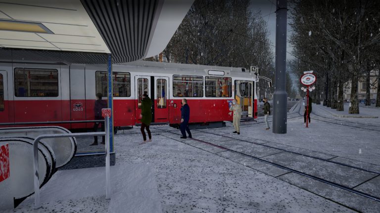 Winterzeit in Wien – Erinnerung und Versprechen in der simulierten Straßenbahn