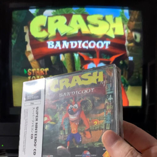 Crash Bandicoot auf der Nintendo PlayStation