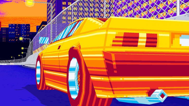 Drift Stage – ein Retro-Racer kurz vor der Ziellinie braucht Hilfe Drift Stage – ein Retro-Racer kurz vor der Ziellinie braucht Hilfe