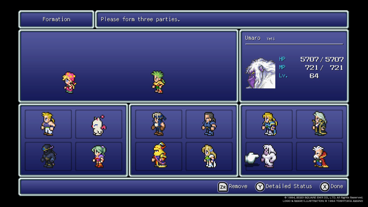 Immer wieder muss man seine Party in Gruppen aufteilen