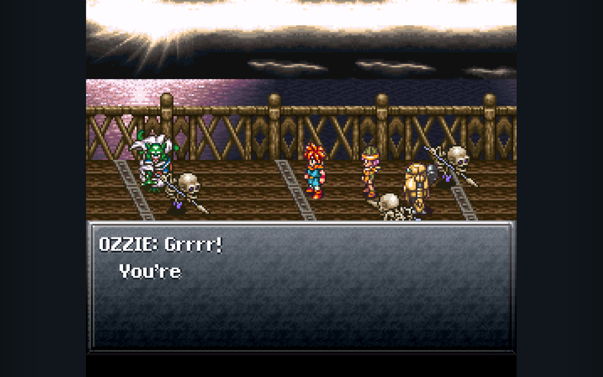 Ozzie, der Sidekick des großen Magus