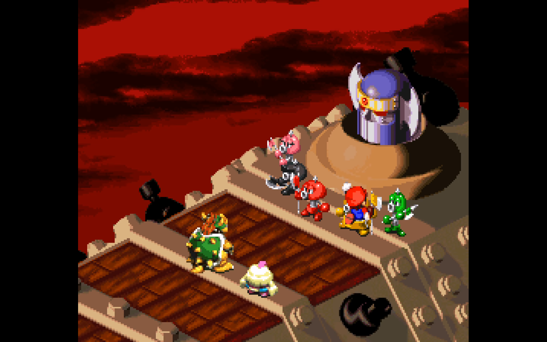 Die Power-Rangers in der Marioversion