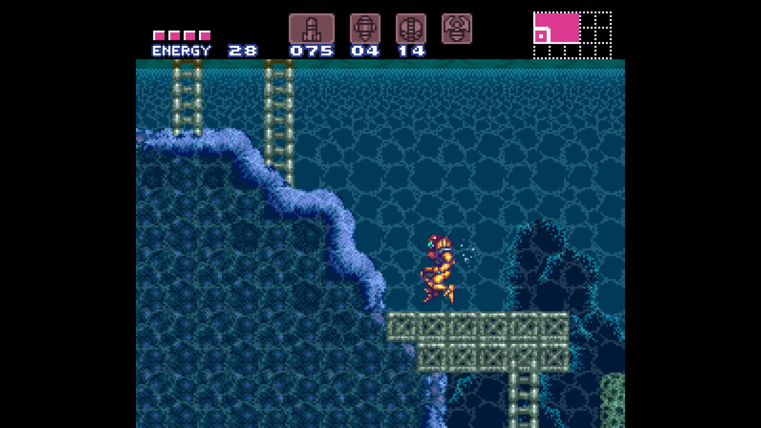 Unterwasserlevel haben eine ganz eigene Gravitation