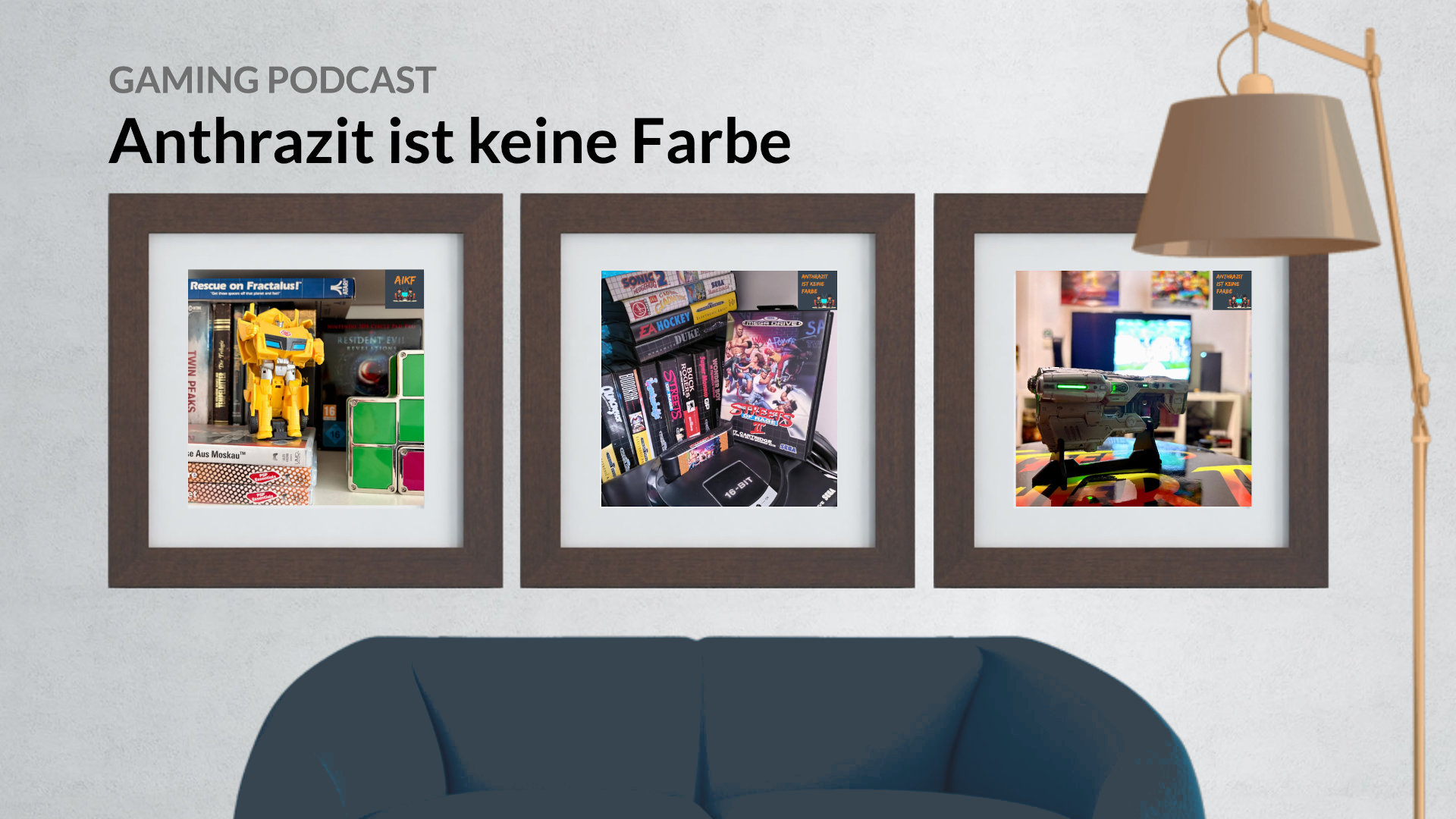 Anthrazit ist keine Farbe – Der etwas andere Gaming Podcast